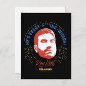 Ted Lasso | Roy Kent He's Every -- Where ポストカード (正面/裏面)