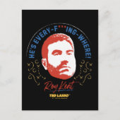 Ted Lasso | Roy Kent He's Every -- Where ポストカード (正面)