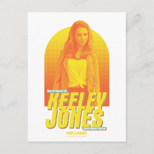 Ted Lasso | Sorta Famous Keeley Jones Graphic ポストカード (正面)