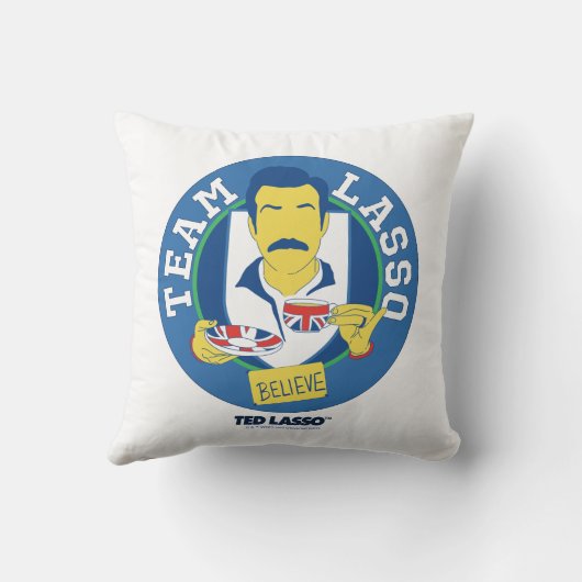 Ted Lasso | Team Lasso Tea Iconic Avatar クッション (裏面)