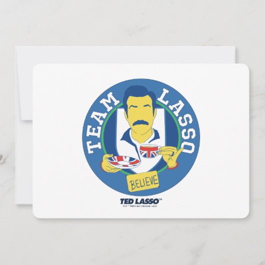 Ted Lasso | Team Lasso Tea Iconic Avatar ノートカード (正面)
