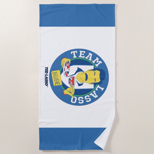 Ted Lasso | Team Lasso Tea Iconic Avatar ビーチタオル (正面)