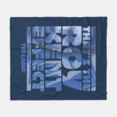 Ted Lasso | That's The Roy Kent Effect フリースブランケット (正面(横))