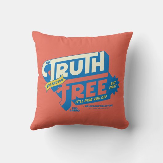 Ted Lasso | The Truth Will Set You Free クッション (裏面)