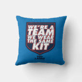 Ted Lasso | We're A Team Typography Graphic クッション (裏面)