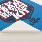 Ted Lasso | We're A Team Typography Graphic シェルパブランケット (3/4)