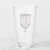 Ted Lasso | We're A Team Typography Graphic タンブラーグラス (裏面)