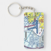Ted Stevens Anchorage空港図/タクシー図 キーホルダー (正面)