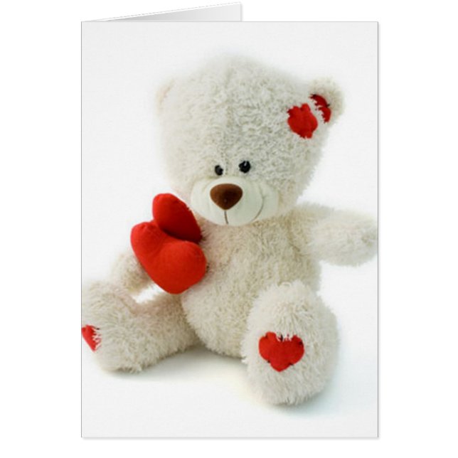 *TeddyくまのLove*のかわいいテディ (正面)
