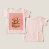 TeddyとRabbit in a Cart (デザイン正面&裏面)