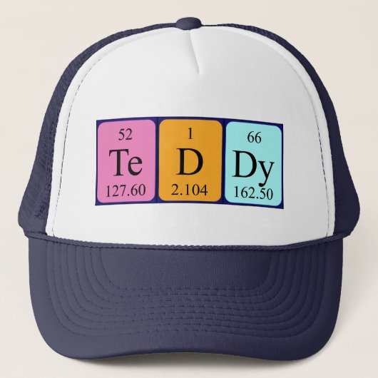 Teddy定期テーブル名hat キャップ (正面)