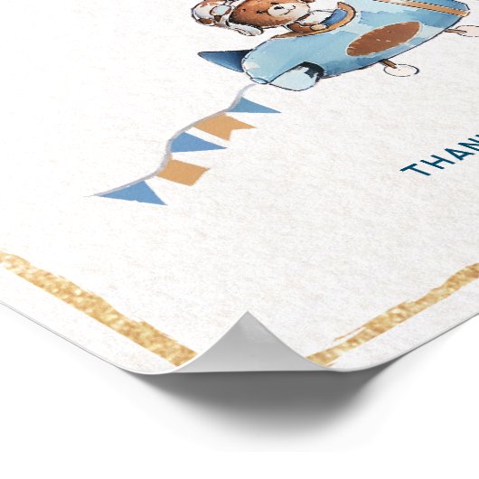 Teddy私たちはカードとギフトポスターを待つことができる ポスター (角)