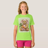 Teddy – ナターシャUsによるニンジンとバニー Tシャツ (正面フル)