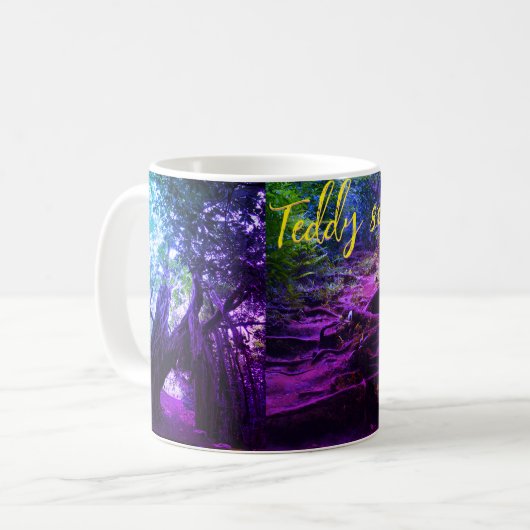 Teddy 808 mug コーヒーマグカップ (正面左)