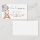 Teddy Bearがブックカードを持ち込む エンクロージャーカード (正面/裏面)