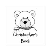 Teddy Bearこの本はウッドアートスタンプに属している ラバースタンプ (インプリント)