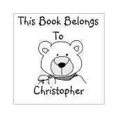 Teddy Bearこの本はTOWwood Art Stampに属する ラバースタンプ (インプリント)