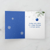 Teddy Bearとのクリスマス格言 シーズンカード (内部)