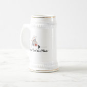 Teddy BearのナースがショットをTシャツとギフトと呼ぶ ビールジョッキ (正面左)