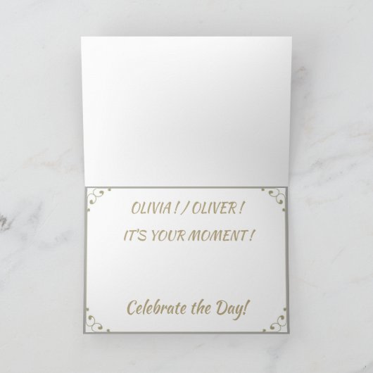 TEDDY BEARの友人 カード (内部)