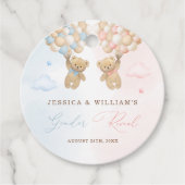 Teddy Bearジェンダーの発表 フェイバータグ (正面)