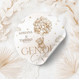 Teddy Bearジェンダーの発表 ラウンドシール