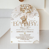 Teddy Bearジェンダーの発表 招待状