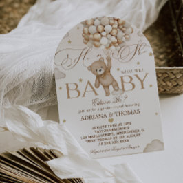 Teddy Bearジェンダーの発表 招待状