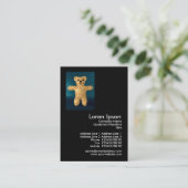 Teddy Bearミニフォト 名刺 (スタンド正面)