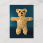Teddy Bearミニフォト 名刺 (裏面)