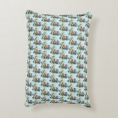 Teddy Bear大きな枕、パーソナライズが利用可能 アクセントクッション (裏面(縦))