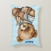 Teddy Bear大きな枕、パーソナライズが利用可能 アクセントクッション (正面(垂直))