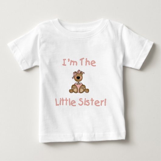 Teddy Bear妹Tシャツとギフト ベビーTシャツ (正面)