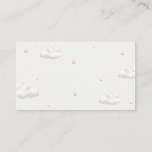 Teddy Bear 男女兼用 Book Request エンクロージャーカード (裏面)