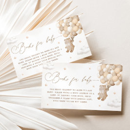 Teddy Bear 男女兼用 Book Request エンクロージャーカード