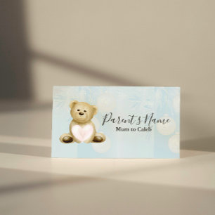 Teddy Bear 2とハート名刺 名刺