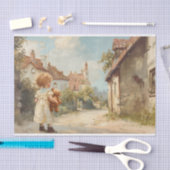 Teddy Bear 2デコペ紙 薄葉紙 (クラフト)