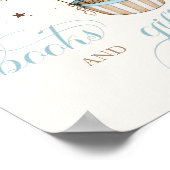 Teddy Bear Air Balloon赤ちゃんシャワー本&ギフト ポスター (角)