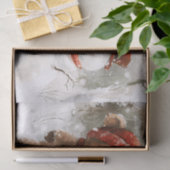 Teddy Bear and Snowman 薄葉紙 (ギフト)