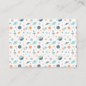 Teddy Bear Astronaut-Books For Baby Enclosure Card エンクロージャーカード (裏面)