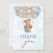 Teddy Bear Baby サンキューカード (正面)