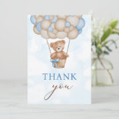 Teddy Bear Baby サンキューカード (スタンド正面)