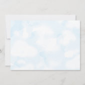 Teddy Bear Baby Shower サンキューカード (裏面)