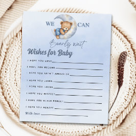 Teddy Bear Baby shower boy