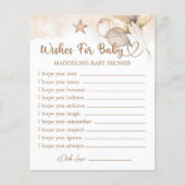 Teddy Bear Baby Showersベビー・カード (正面)