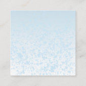 Teddy Bear Balloon Baby Shower Bookリクエスト エンクロージャーカード (裏面)