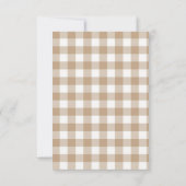 Teddy Bear Balloon Baby Shower Thank You Card サンキューカード (裏面)