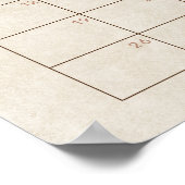 Teddy Bear Balloons締め切り日カレンダーを推測 ポスター (角)