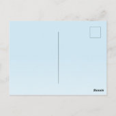 Teddy Bear Balloons Kids写真誕生日ありがとう ポストカード (裏面)