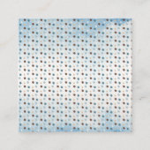 Teddy Bear Bearly Wait Boy Books for Baby Shower エンクロージャーカード (裏面)